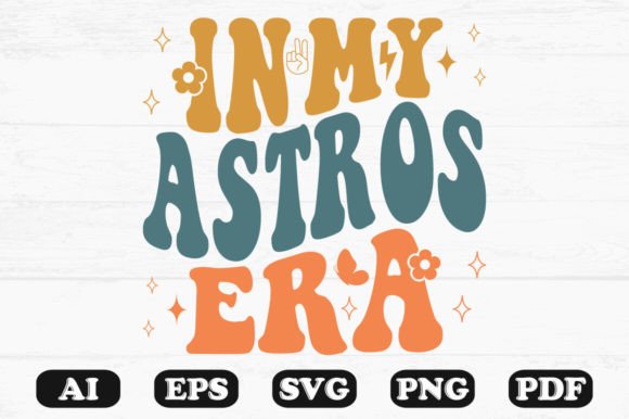 In My Actors Era Retro Wavy SVG