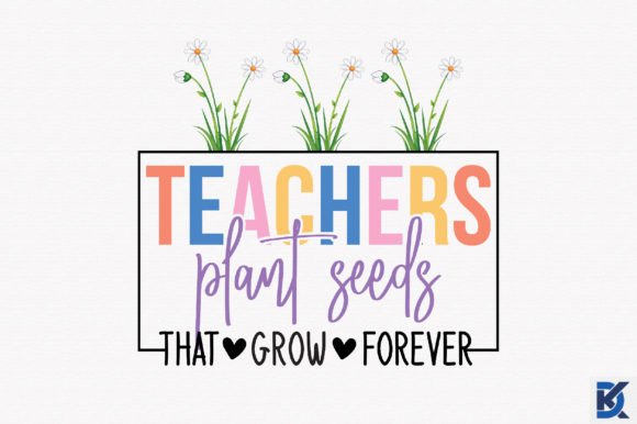 Teacher Quote Flower SVG: Graphics for Crafts & Content